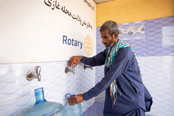 suministro de agua potable